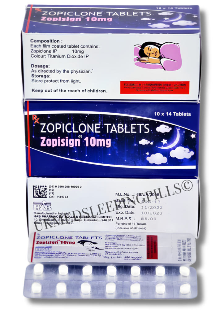 zopiclone tablets zopisign 10mg
