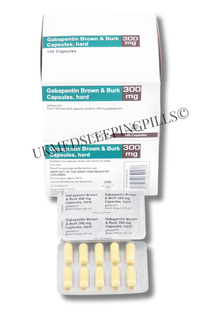 gabapentin brown & burk capsules 300mg